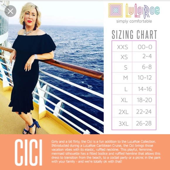 cici lularoe sizing